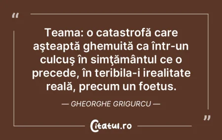 Nu-ţi fie teamă de situaţiile pericul...