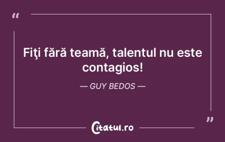 Teama este o emoţie indispensabilă pen...