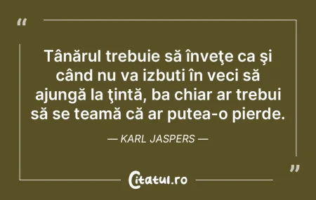 Un artist trebuie să fie liber să alea...