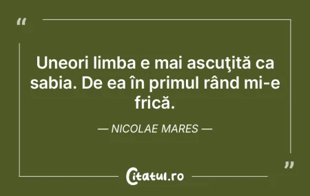 N-aveţi teamă! Ideile mari sau bune se...