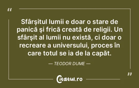 Războiul e doar o evadare fricoasă din... Războiul e doar o evadare fricoasă din...