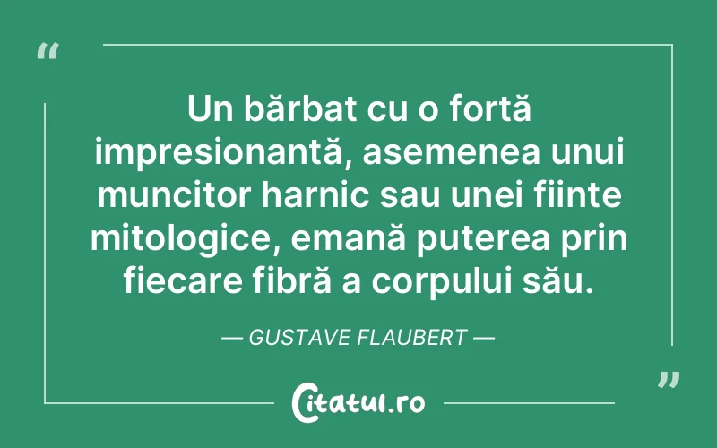 Citat Gustave Flaubert - citate viata