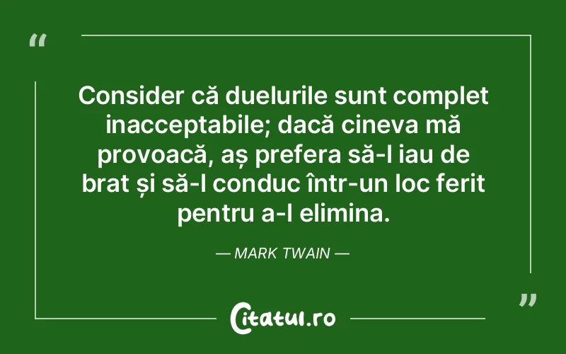 Citat Mark Twain - citate viata