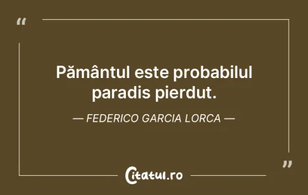 Eu cred c-a obosit pământul. George Co... Eu cred c-a obosit pământul. George Co...