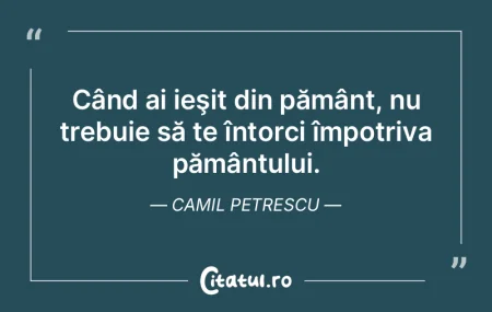 Eu am voit să înalţ totul dincolo de ... Eu am voit să înalţ totul dincolo de ...