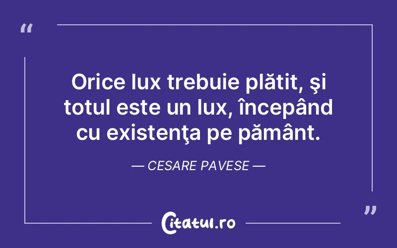Citat Cesare Pavese - citate viata