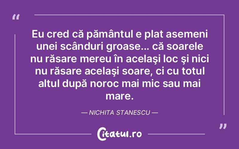 Citat Nic - citate viata