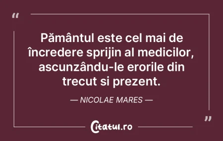 Am învăţat să nu subestimez niciodat...