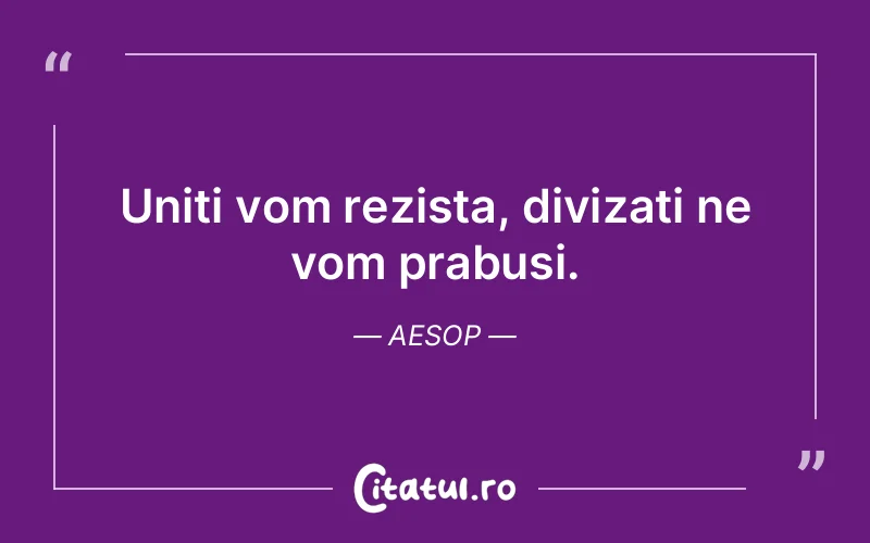 Citat Aesop - citate viata