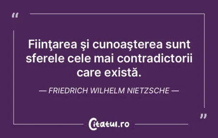 Ceea ce cunoaştem nu mai apreciem. Frie... Ceea ce cunoaştem nu mai apreciem. Frie...