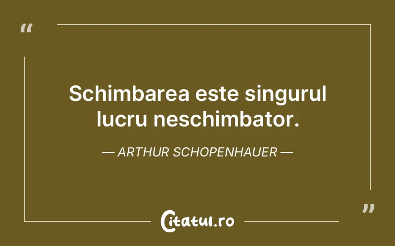 Citat Arthur Schopenhauer - citate viata