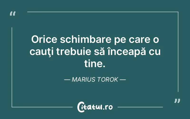 Citat Marius Torok - citate viata