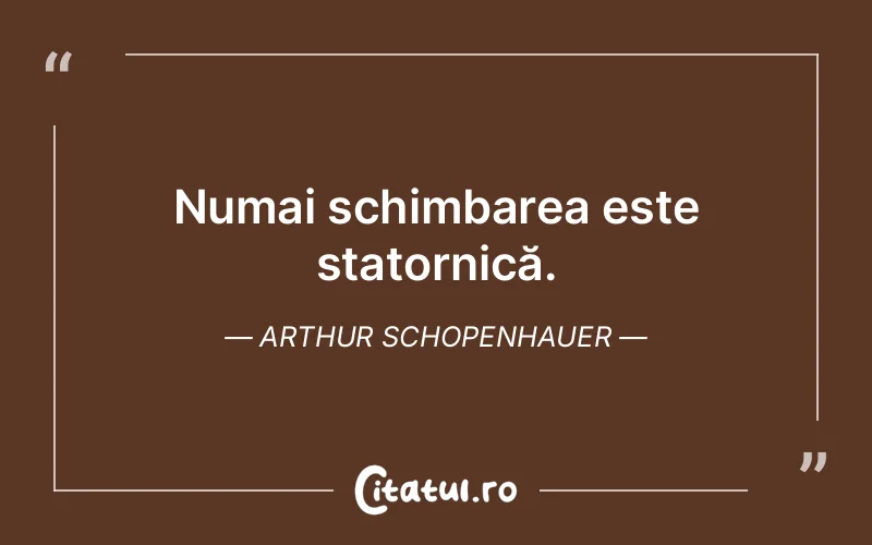 Citat Arthur Schopenhauer - citate viata
