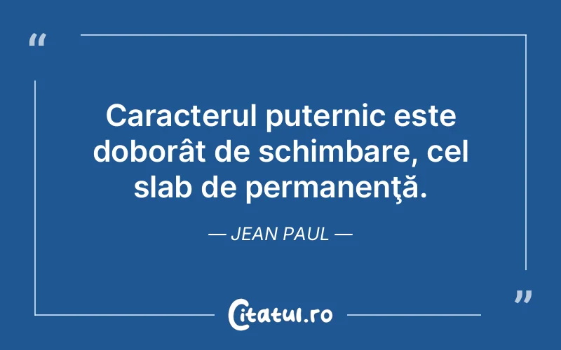 Citat Jean Paul - citate viata