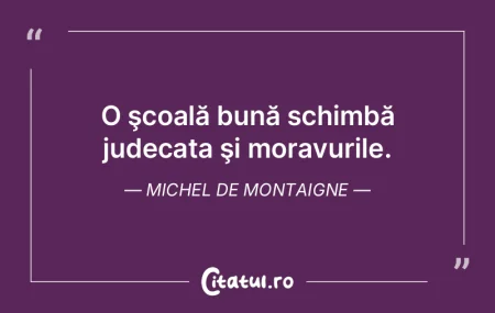 O schimbare o pregăteşte pe alta. Nicc... O schimbare o pregăteşte pe alta. Nicc...