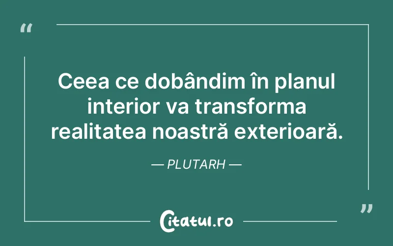 Citat Plutarh - citate viata