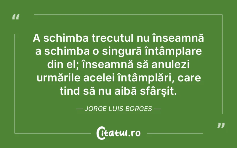 Citat Jorge Luis Borges - citate viata