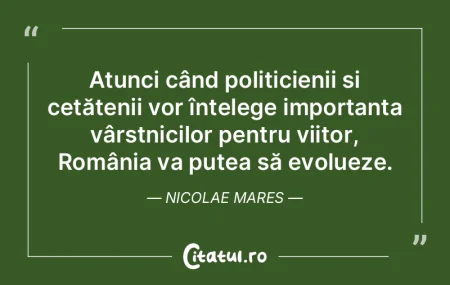Îmbunătăţirea vieţii tale nu trebui...