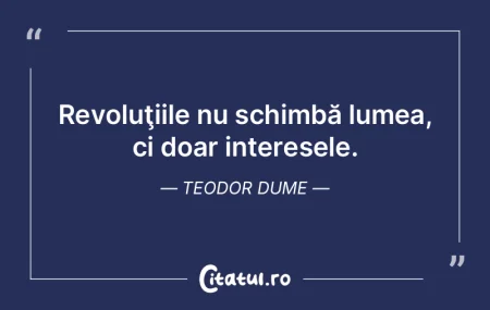 Un guvern bun este acela care nu împune...