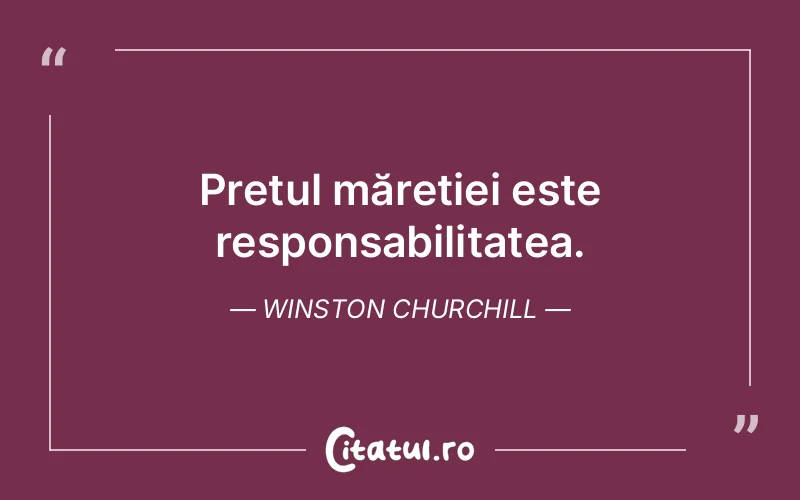 Citat Winston Churchill - citate viata