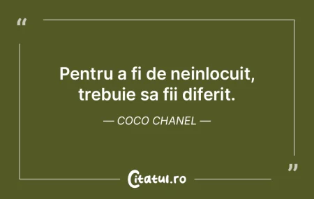 Nu cred ca un fir de iarba este la fel d...