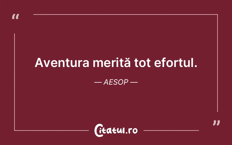 Citat Aesop - citate viata