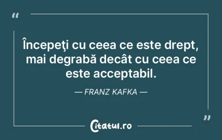 Cred în mântuirea omenirii, în viitor... Cred în mântuirea omenirii, în viitor...