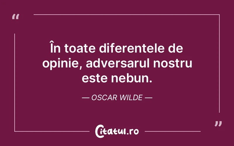 Citat Oscar Wilde - citate viata