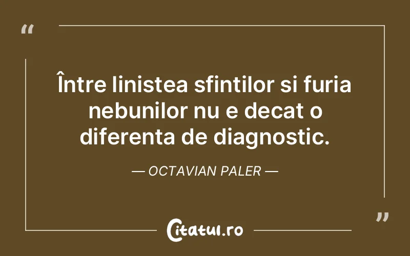 Citat Octavian Paler - citate viata