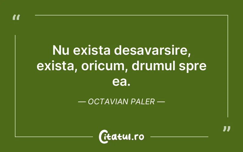 Citat Octavian Paler - citate viata