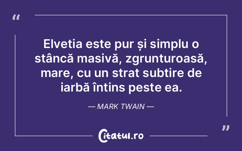 Citat Mark Twain - citate viata