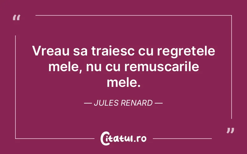 Citat Jules Renard - citate viata