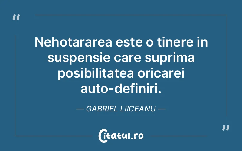 Citat Gabriel Liiceanu - citate viata