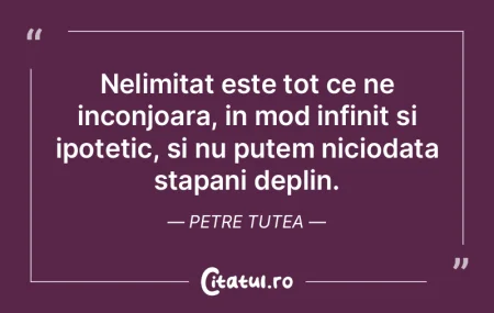 Blandetea nu este, in sine, nici buna, n...