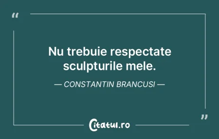 Sa vezi pana departe este una, sa mergi ...