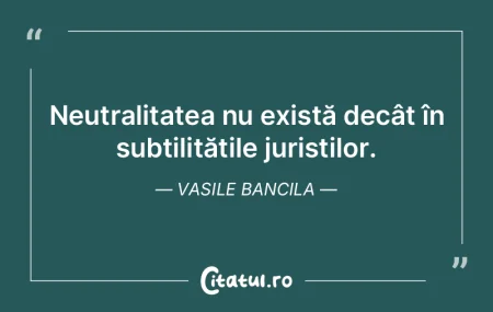 Principiul finalității nu e constituti...