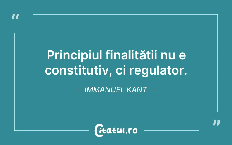 Citat Immanuel Kant - citate viata