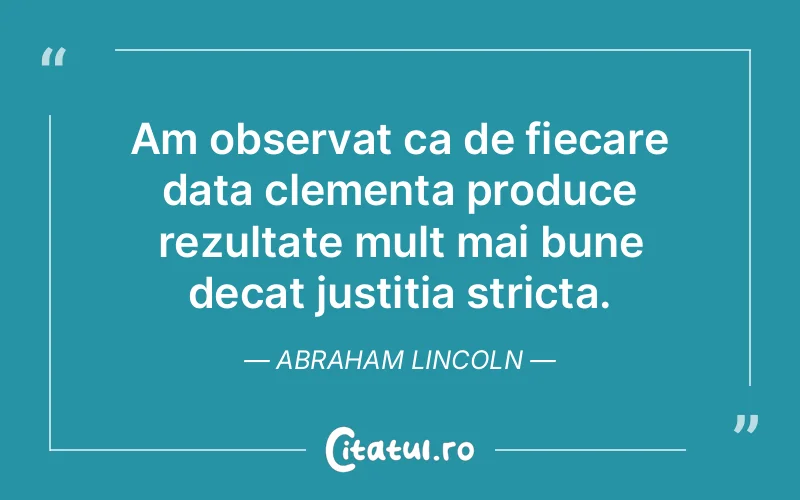 Citat Abraham Lincoln - citate viata
