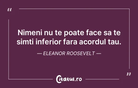 Nu trebuie sa te rusinezi de greseli si ...