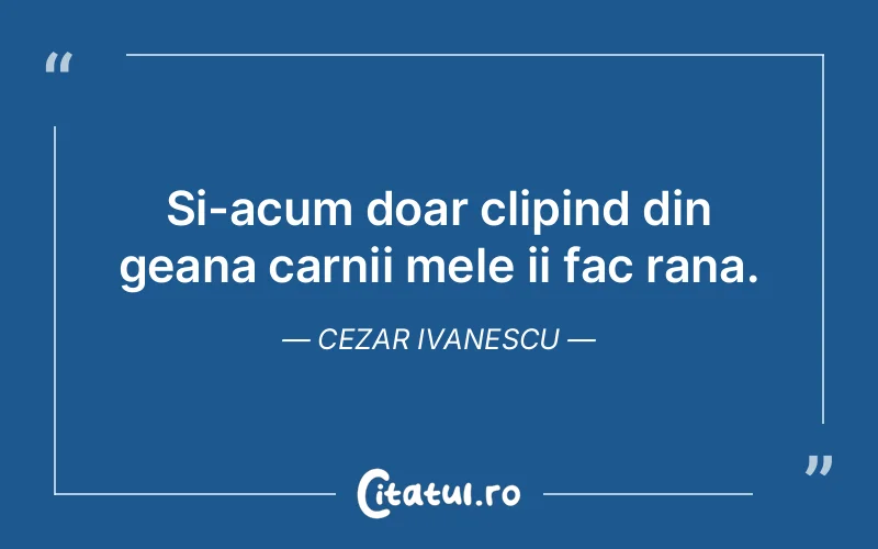 Citat Cezar Ivanescu - citate viata
