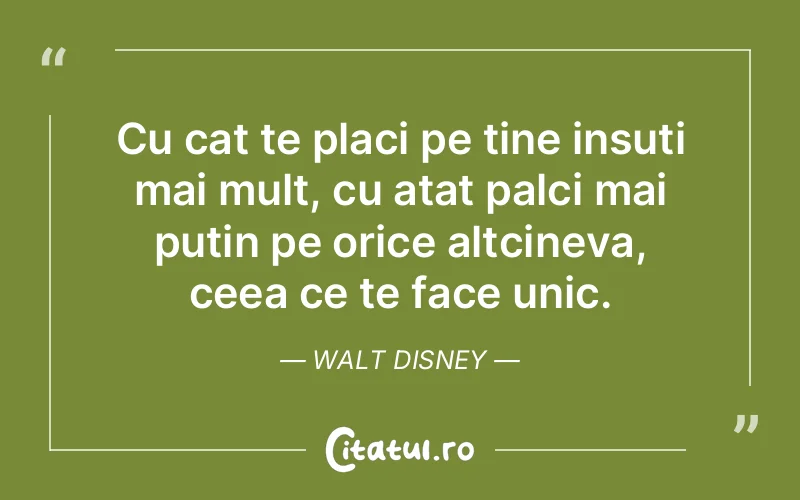 Citat Walt Disney - citate viata
