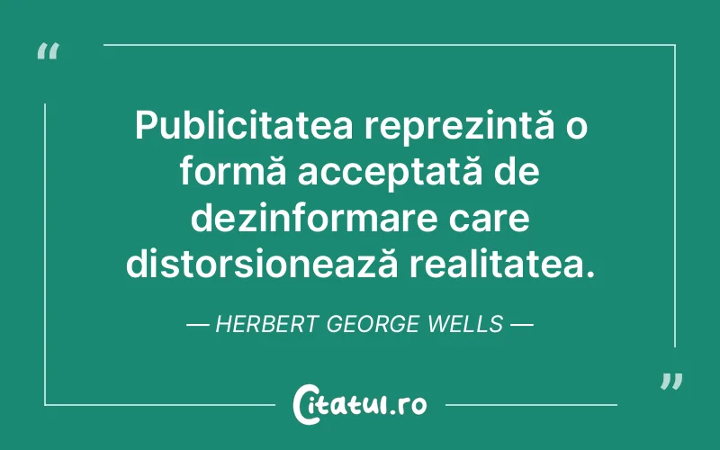 Citat Herbert George Wells - citate viata