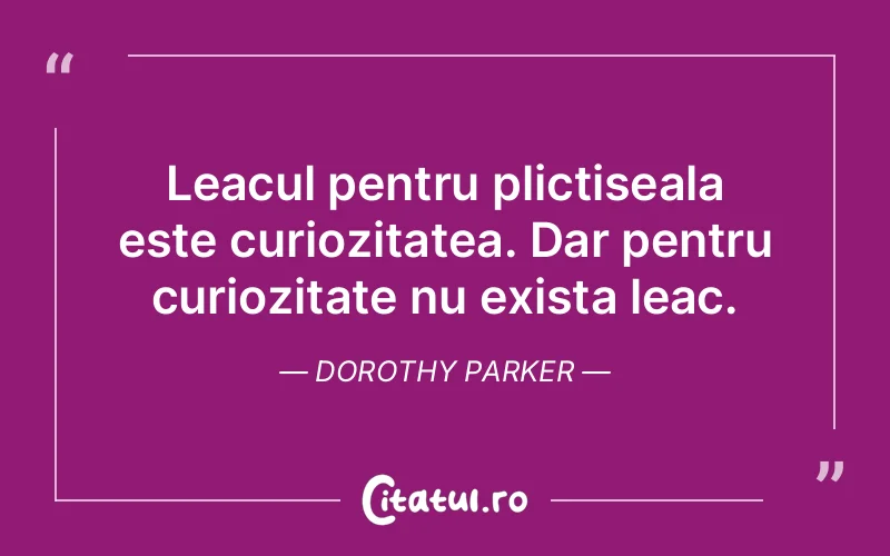 Citat Dorothy Parker - citate viata