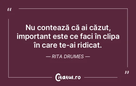 O minte calmă nu mai caută să cântă...