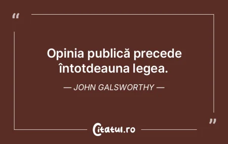 Publicul este singurul critic a cărui o... Publicul este singurul critic a cărui o...