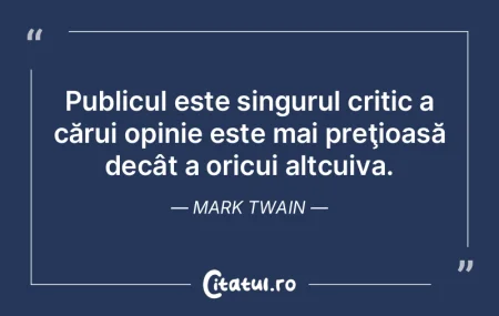 Prima opinie slujeşte drept tulpină ce... Prima opinie slujeşte drept tulpină ce...