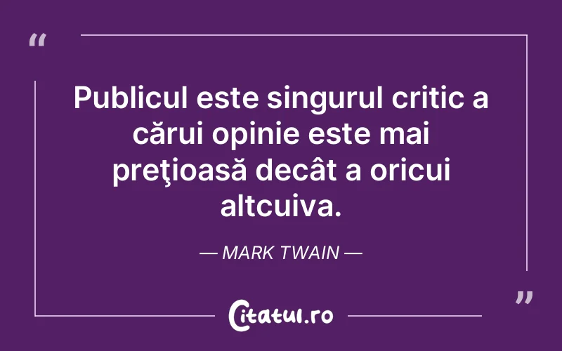 Citat Mark Twain - citate viata