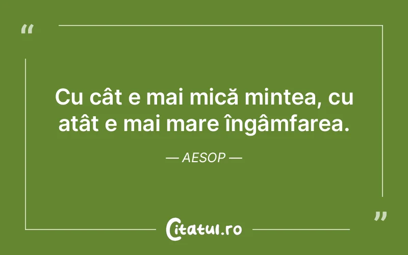 Citat Aesop - citate viata
