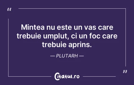 Tot ceea ce suntem este rezultatul a ce ... Tot ceea ce suntem este rezultatul a ce ...