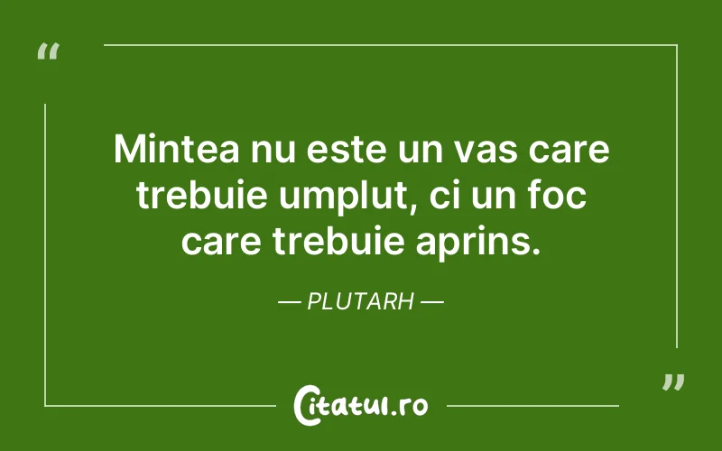 Citat Plutarh - citate viata